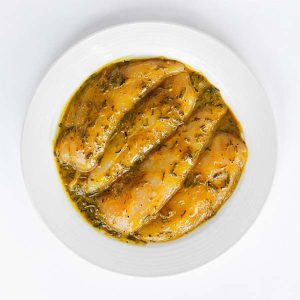 فیله مرغ مزه‌دار شده با سیر و کره | میس قصاب