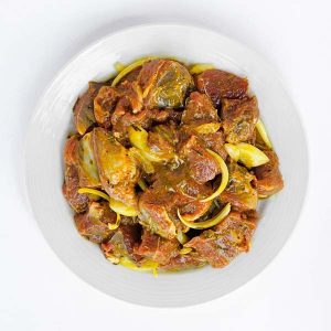 گوشت گوسفندی مزه‌دار شده با سیر و کره | میس قصاب