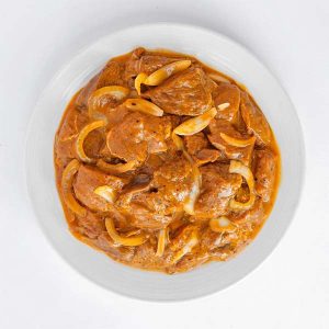 گوشت گوسفندی مزه‌دار شده با پنیر طبیعی | میس قصاب