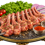 دنده کباب بره گوسفندی